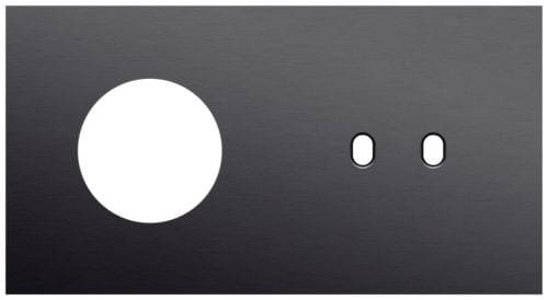Niko - PLAQUE DBL H71 PR 1 PRISE + 1 COMMUT DBL,NIKO TOGGLE