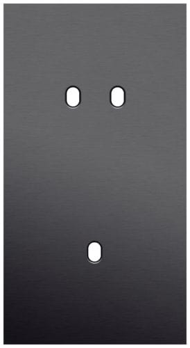 Niko - PLAQUE DBL V71 PR 1 COMMUT DBL + 1 COMMUT SMPL,NIKO TOGGLE