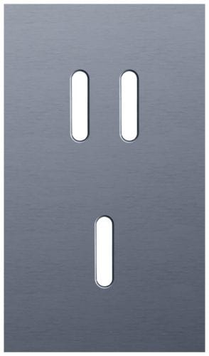 Niko - PLAQUE DBL V60 PR 1 COMMUT DBL + 1 COMMUT SMPL,NIKO ROCKER