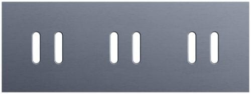 Niko - PLAQUE TRIPLE H71 PR 3 COMMUT DBL,NIKO ROCKER