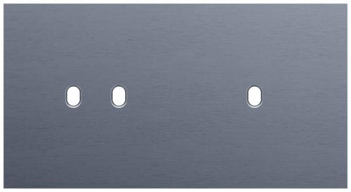 Niko - PLAQUE DBL H71 PR 1 COMMUT DBL + 1 COMMUT SMPL,NIKO TOGGLE