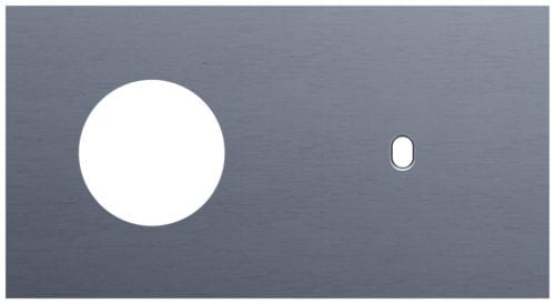 Niko - PLAQUE DBL H71 PR 1 COMMUT SMPL + 1 PRISE,NIKO TOGGLE