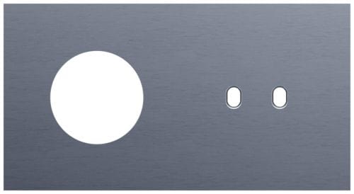 Niko - PLAQUE DBL H71 PR 1 PRISE + 1 COMMUT DBL,NIKO TOGGLE