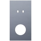Niko - PLAQUE DBL V71 PR 1 COMMUT DBL + 1 PRISE,NIKO TOGGLE