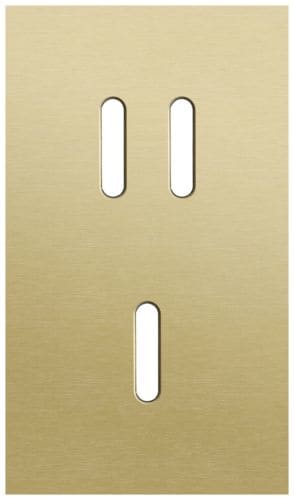 Niko - PLAQUE DBL V60 PR 1 COMMUT DBL + 1 COMMUT SMPL,NIKO ROCKER