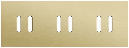 Niko - PLAQUE TRIPLE H71 PR 3 COMMUT DBL,NIKO ROCKER