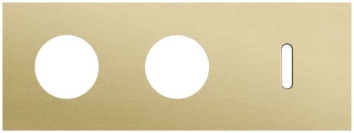 Niko - PLAQUE TRIPLE H71 PR 2 PRISES + 1 COMMUT SMPL,NIKO ROCKER