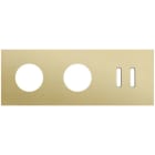 Niko - PLAQUE TRIPLE H71 PR 2 PRISES + 1 COMMUT DBL,NIKO ROCKER