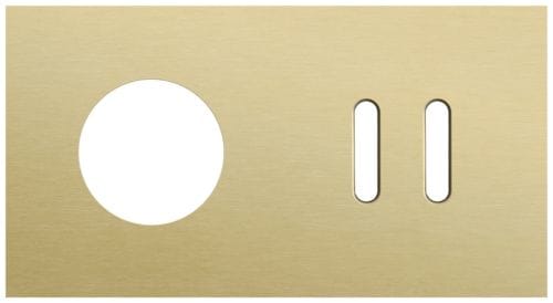 Niko - PLAQUE DBL H71 PR 1 PRISE + 1 COMMUT DBL,NIKO ROCKER