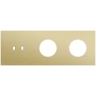 Niko - PLAQUE TRIPLE H71 PR 1 COMMUT DBL + 2 PRISES,NIKO TOGGLE