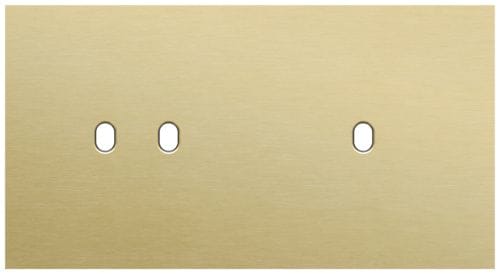 Niko - PLAQUE DBL H71 PR 1 COMMUT DBL + 1 COMMUT SMPL,NIKO TOGGLE
