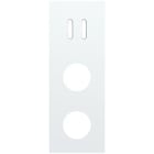 Niko - PLAQUE TRPL V71 PR COMMUT DBL + 2 PRISES,NIKO ROCKER
