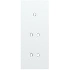 Niko - PLAQUE TRPL V60 PR COMMUT SMPL + 2 COMMUT DBL,NIKO TOGGLE