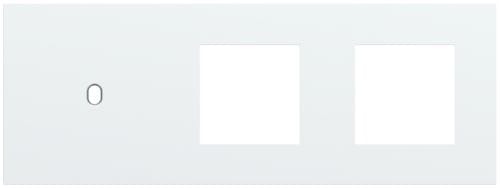 Niko - PLAQUE TRPL H71 PR COMMUT SMPL + FCT,NIKO TOGGLE