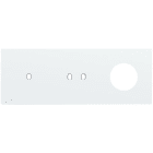Niko - PLAQUE TRPL H71 PR COMMUT SMPL + COMMUT DBL + PRISE,NIKO TOGGLE