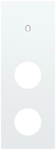 Niko - PLAQUE TRPL V71 PR COMMUT SMPL + 2 PRISES,NIKO TOGGLE