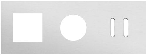 Niko - PLAQUE TRPL H71 PR FCT + PRISE + COMMUT DBL,NIKO ROCKER