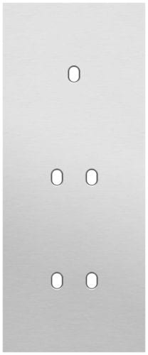 Niko - PLAQUE TRPL V60 PR COMMUT SMPL + 2 COMMUT DBL,NIKO TOGGLE