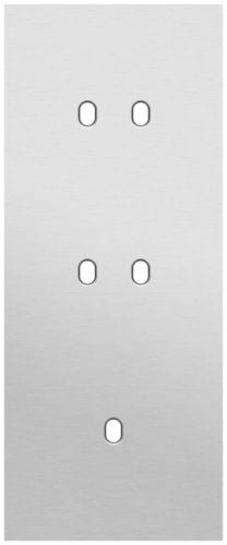 Niko - PLAQUE TRPL V60 PR 2 COMMUT DBL + COMMUT SMPL,NIKO TOGGLE