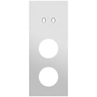 Niko - PLAQUE TRPL V60 PR COMMUT DBL + 2 PRISES,NIKO TOGGLE