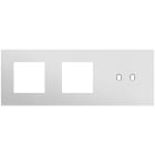 Niko - PLAQUE TRPL H71 PR 2 FCT + COMMUT DBL,NIKO TOGGLE