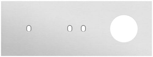 Niko - PLAQUE TRPL H71 PR COMMUT SMPL + COMMUT DBL + PRISE,NIKO TOGGLE
