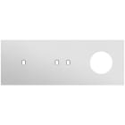 Niko - PLAQUE TRPL H71 PR COMMUT SMPL + COMMUT DBL + PRISE,NIKO TOGGLE