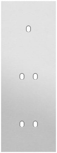 Niko - PLAQUE TRPL V71 PR COMMUT SMPL + 2 COMMUT DBL,NIKO TOGGLE