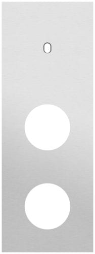 Niko - PLAQUE TRPL V71 PR COMMUT SMPL + 2 PRISES,NIKO TOGGLE