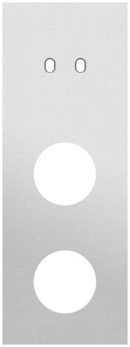 Niko - PLAQUE TRPL V71 PR COMMUT DBL + 2 PRISES,NIKO TOGGLE
