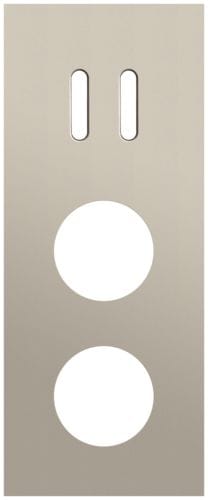 Niko - PLAQUE TRPL V60 PR COMMUT DBL + 2 PRISES,NIKO ROCKER
