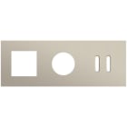 Niko - PLAQUE TRPL H71 PR FCT + PRISE + COMMUT DBL,NIKO ROCKER