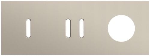 Niko - PLAQUE TRPL H71 PR COMMUT SMPL + COMMUT DBL + PRISE,NIKO ROCKER