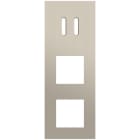 Niko - PLAQUE TRPL V71 PR COMMUT DBL + 2 FCT,NIKO ROCKER