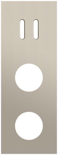 Niko - PLAQUE TRPL V71 PR COMMUT DBL + 2 PRISES,NIKO ROCKER