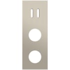 Niko - PLAQUE TRPL V71 PR COMMUT DBL + 2 PRISES,NIKO ROCKER