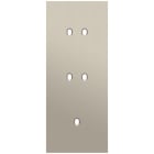 Niko - PLAQUE TRPL V60 PR 2 COMMUT DBL + COMMUT SMPL,NIKO TOGGLE