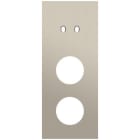 Niko - PLAQUE TRPL V60 PR COMMUT DBL + 2 PRISES,NIKO TOGGLE