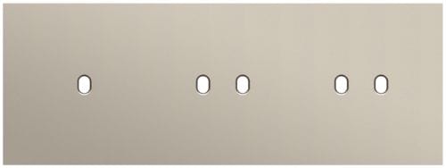 Niko - PLAQUE TRPL H71 PR COMMUT SMPL + 2 COMMUT DBL,NIKO TOGGLE