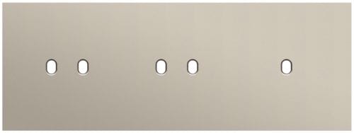 Niko - PLAQUE TRPL H71 PR 2 COMMUT DBL + COMMUT SMPL,NIKO TOGGLE