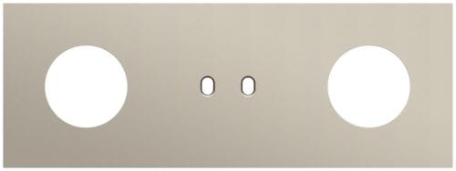 Niko - PLAQUE TRPL H71 PR PRISE + COMMUT DBL + PRISE,NIKO TOGGLE