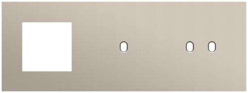 Niko - PLAQUE TRPL H71 PR FCT + COMMUT SMPL + COMMUT DBL,NIKO TOGGLE