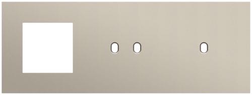 Niko - PLAQUE TRPL H71 PR FCT + COMMUT DBL + COMMUT SMPL,NIKO TOGGLE