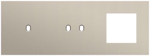 Niko - PLAQUE TRPL H71 PR COMMUT SMPL + COMMUT DBL + FCT,NIKO TOGGLE
