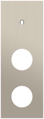 Niko - PLAQUE TRPL V71 PR COMMUT SMPL + 2 PRISES,NIKO TOGGLE