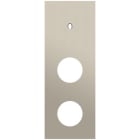 Niko - PLAQUE TRPL V71 PR COMMUT SMPL + 2 PRISES,NIKO TOGGLE