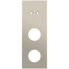 Niko - PLAQUE TRPL V71 PR COMMUT DBL + 2 PRISES,NIKO TOGGLE