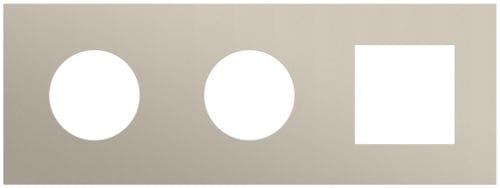 Niko - PLAQUE TRPL H71 PR 2 PRISES + FCT,NIKO R&T