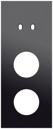 Niko - PLAQUE TRPL V60 PR COMMUT DBL + 2 PRISES,NIKO TOGGLE