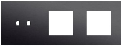 Niko - PLAQUE TRPL H71 PR COMMUT DBL + FCT,NIKO TOGGLE